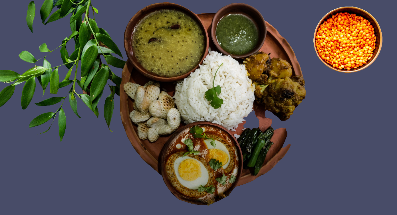 Egg Thali